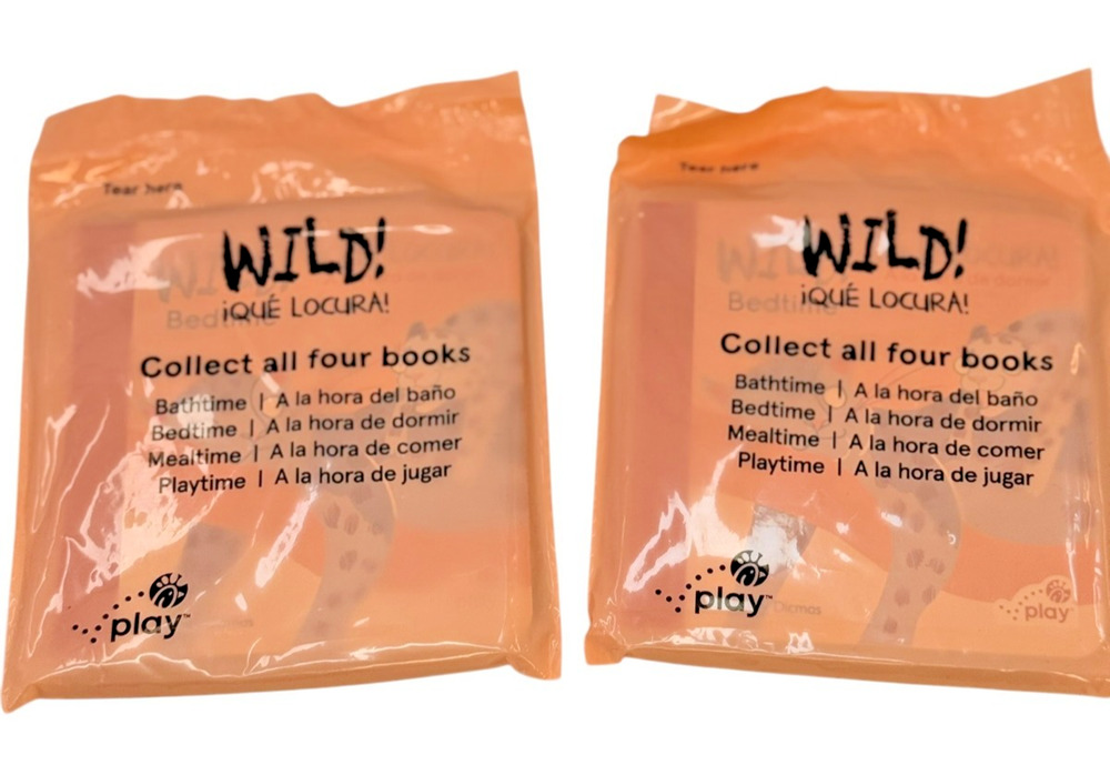2 Chick-fil-A Wild Que Locura Bilingual English Spanish Board Books Sealed
